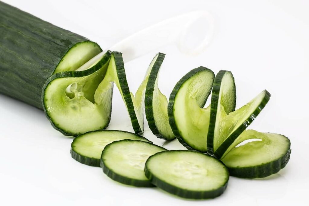 Zero Calorie Foods List cucumber