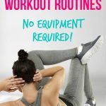 7 Best At-Home Workout Routines - No Equipment Required | Workout Plans to Lose Weight | Avocadu.com