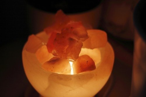 quality himalayan salt lamp light