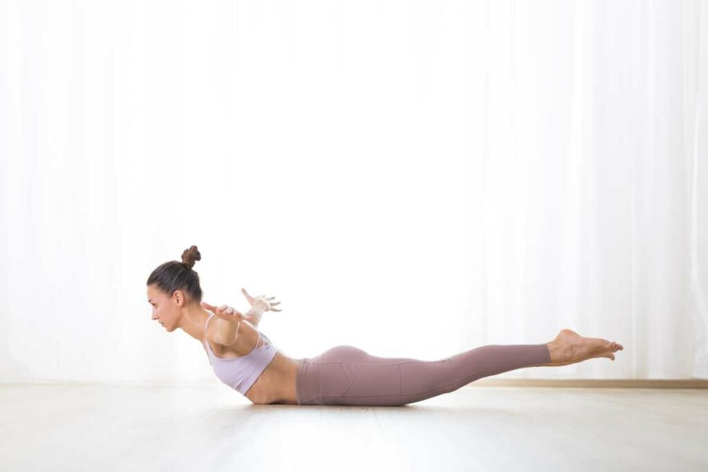 26 Bikram Yoga Poses - full locust